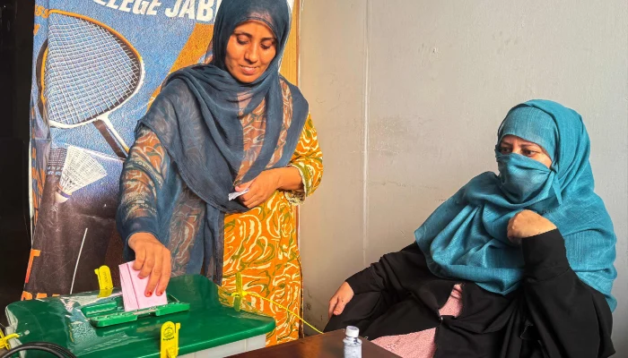 polling azad kashmir