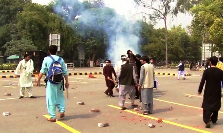 shelling in punjab university