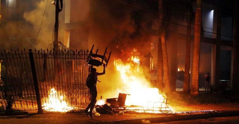 Paraguay congress set ablaze news at girdopesh.com