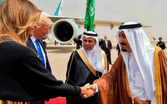 trump in saudi arabia