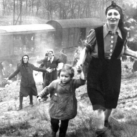 Train Near Magdeburg 1945