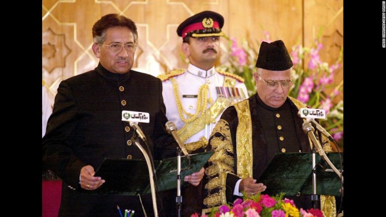 irshad hassan khan musharraf oath