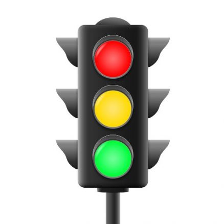 Realistic traffic lights