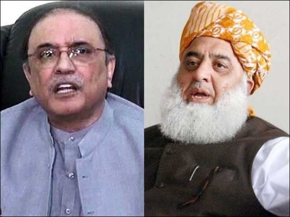 zardari and fazal ur rehman