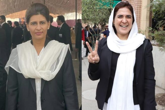 v president and general secretary LHC bar women