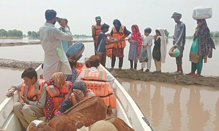 satluj flood 2023