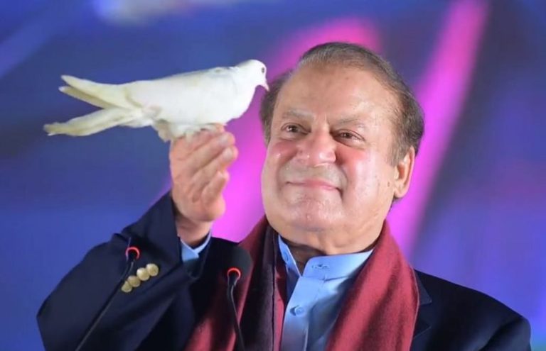 nawaz sharif pegion