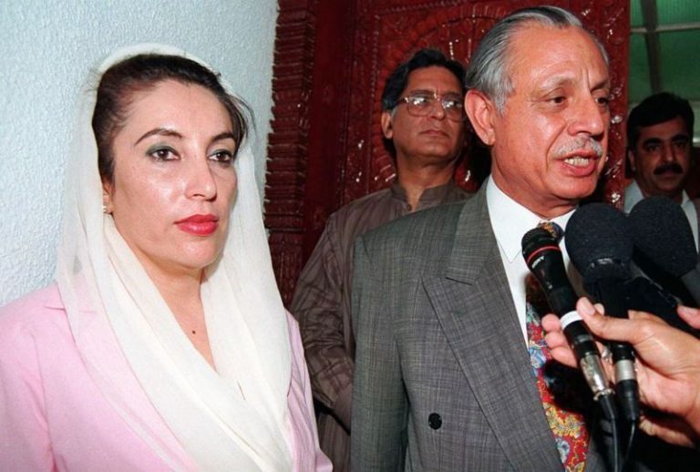gohar ayub and by benazir bhutto