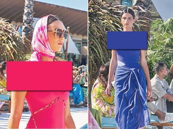 سعودی تاریخ میں پہلی بار سوئمنگ سوٹ فیشن شو، نیم برہنہ ماڈلز کی کیٹ واک
