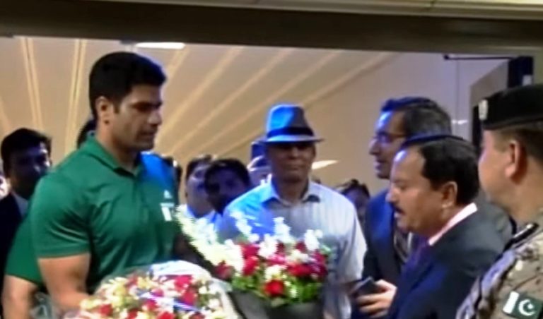 arshad-nadeem welcome