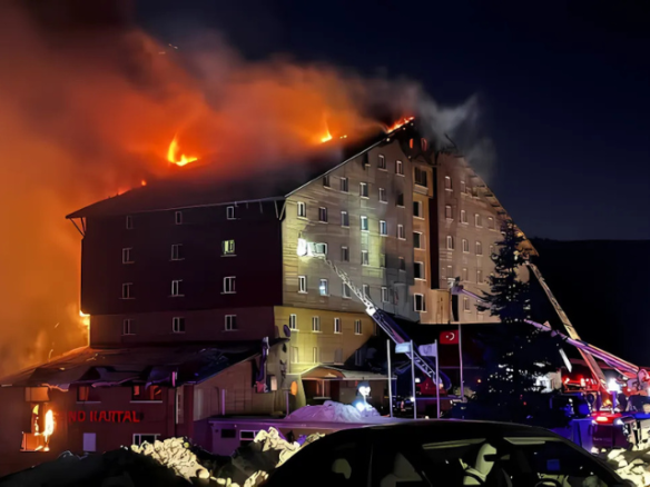 turkey hotel fire