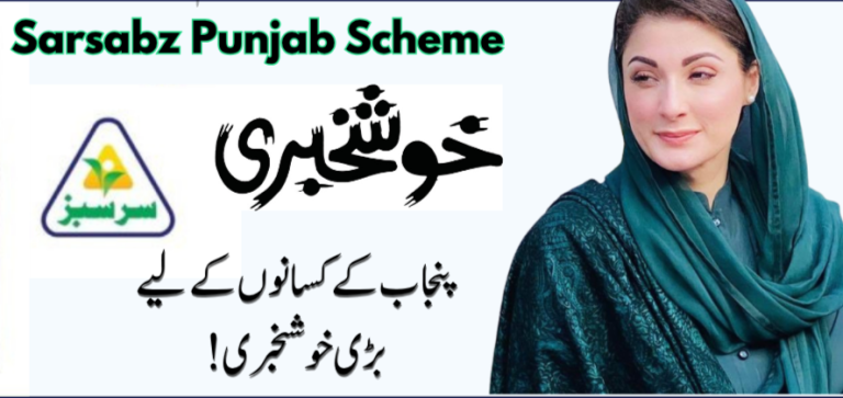 maryam nawaz sarsabz scheme