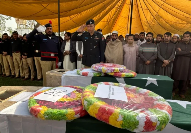police funeral bannu